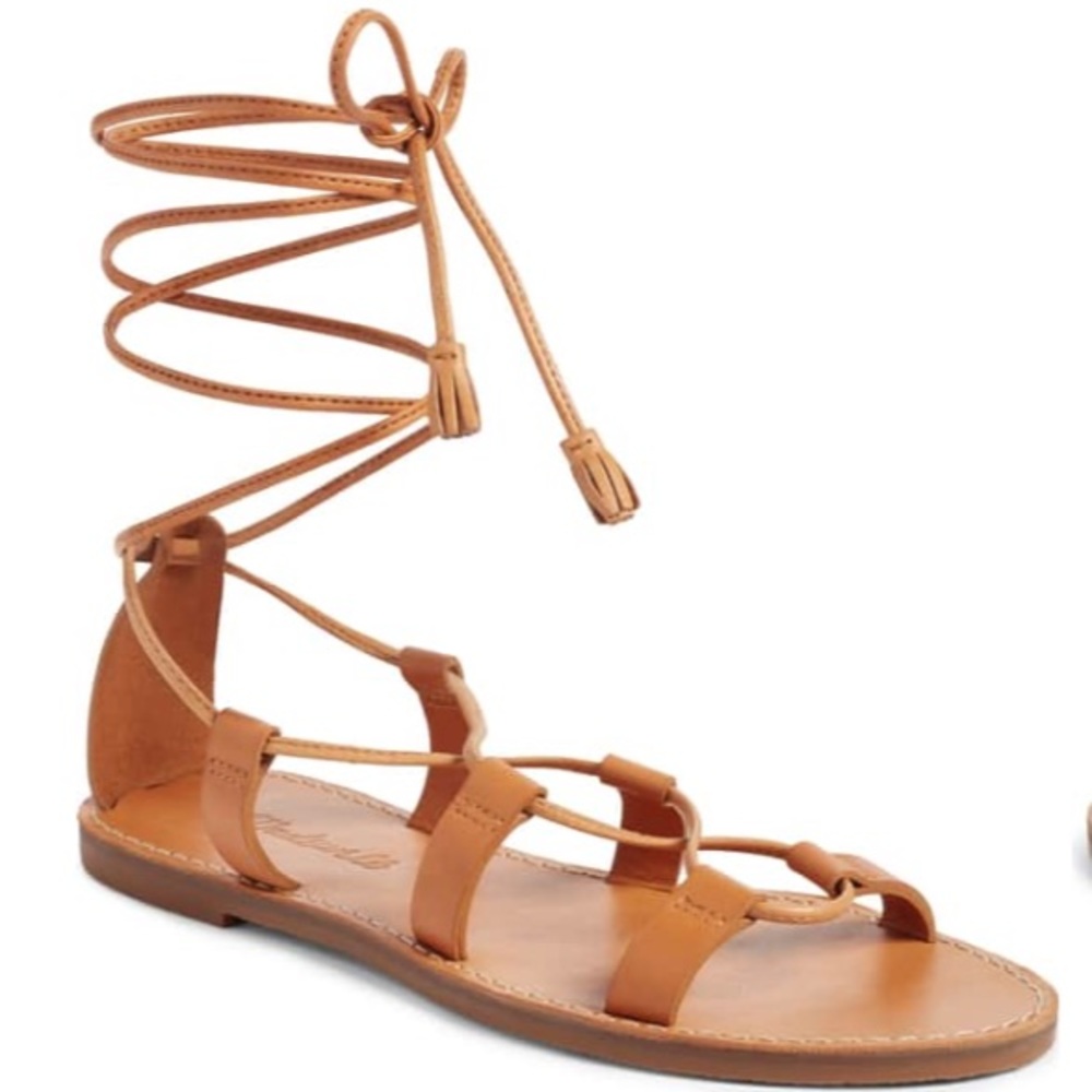 Madewell Boardwalk Lace-up Sandals